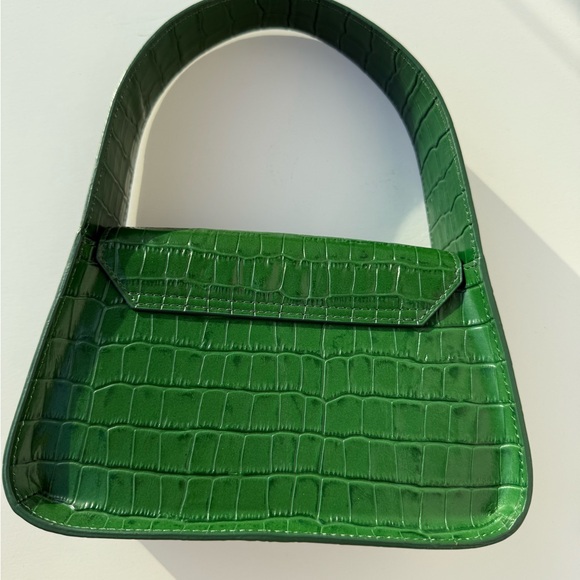 Green Crocodile-Embossed Women's Bag - Picture 2 of 5